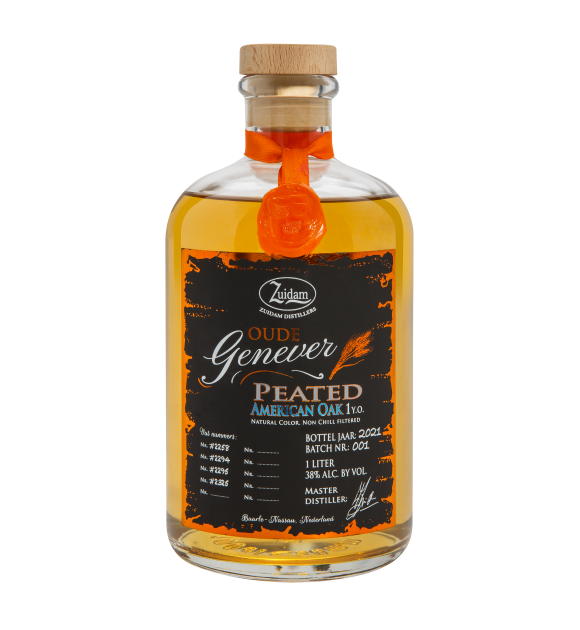 Zuidam 1 yr Oude jenever Peated